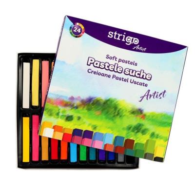 Opakowanie Pastele suche 24 kolory STRIGO
