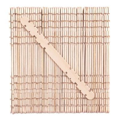 Opakowanie Patyczki kreatywne konstrukcyjne naturalne 50szt