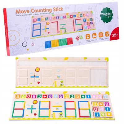 Opakowanie Patyczki na tablicy drewnianej do nauki liczenia