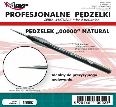 Opakowanie Pędzelek natural 00000