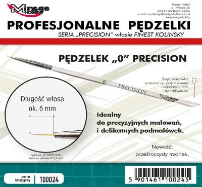 Opakowanie Pędzelek Precision Kolinsky 0