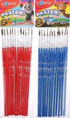 Opakowanie Pędzelki 6 12szt