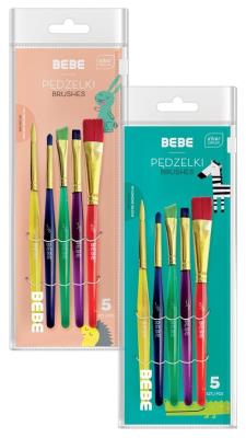 Opakowanie Pędzelki akrylowe 5szt BB Kids