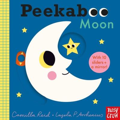 Peekaboo Moon. Autor: Reid Camilla, Arrhenius Ingela P.. SmakLiter.pl Okładka książki Peekaboo Moon