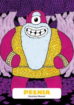 Pełnia. Autor: Moussé Stanislas. SmakLiter.pl Okładka książki Pełnia