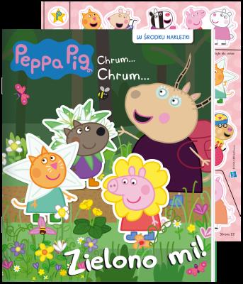 Peppa Pig. Chrum... chrum cz. 87 Zielono mi!. Autor: Opracowanie zbiorowe. SmakLiter.pl Okładka książki Peppa Pig. Chrum... chrum cz. 87 Zielono mi!