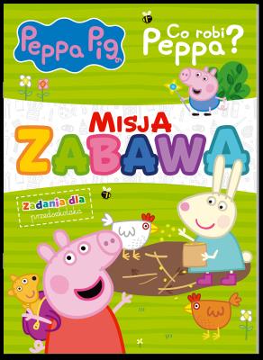 Peppa pig. Misja zabawa cz.2. Autor:   Praca zbiorowa. SmakLiter.pl Okładka książki Peppa pig. Misja zabawa cz.2