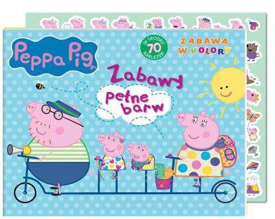 Peppa Pig. Zabawa w kolory cz.9. Autor:   Praca zbiorowa. SmakLiter.pl Okładka książki Peppa Pig. Zabawa w kolory cz.9