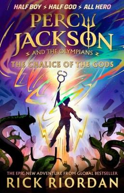 Percy Jackson and the Olympians: The Chalice of the Gods. Autor: Rick Riordan. SmakLiter.pl Okładka książki Percy Jackson and the Olympians: The Chalice of the Gods