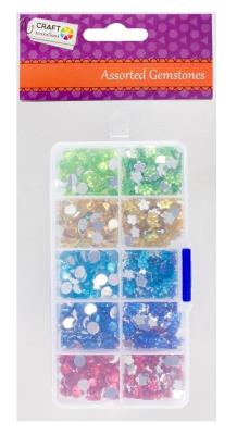 Opakowanie Perełki plastikowe 5 kolorów w pudełku