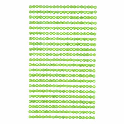 Opakowanie Perełki samoprzylepne 4mm 440szt. green