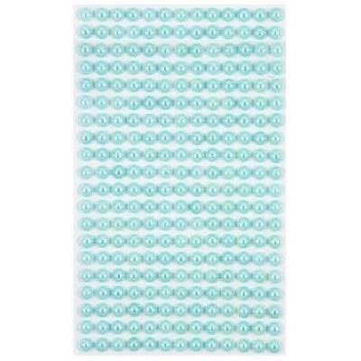 Opakowanie Perełki samoprzylepne 6mm 260szt. turkusowe