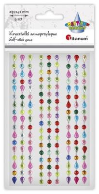 Opakowanie Perełki samoprzylepne Paski mix 9szt