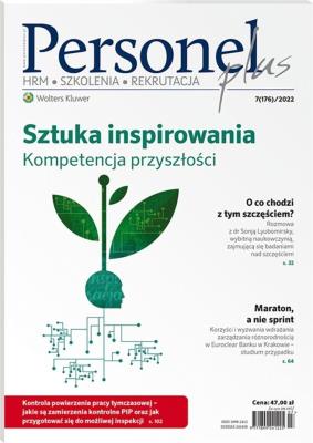 Okładka książki Personel Plus - 7/2022