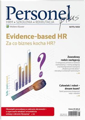 Okładka książki Personel Plus - 8/2022