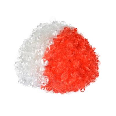 Opakowanie Peruka Afro Biało-Czerwoni