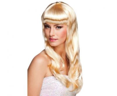 Opakowanie Peruka chique długie blond włosy