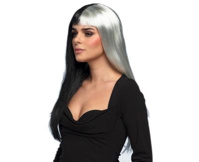 Opakowanie Peruka diablicy czarno-siwa