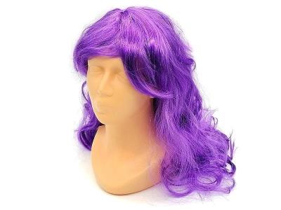 Opakowanie Peruka długa fioletowa