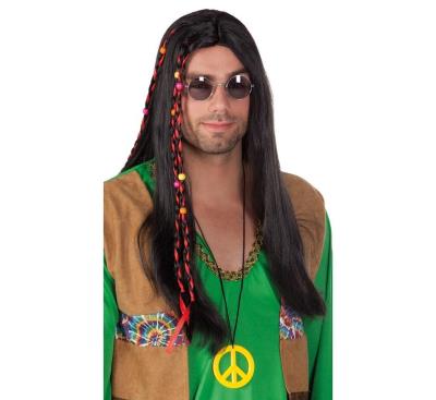 Opakowanie Peruka Flower Power hipis