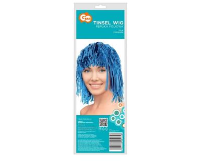 Opakowanie Peruka foliowa niebieska