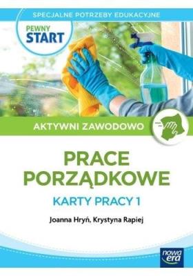 Okładka książki Pewny start Aktywni zawodowo Prace porządkowe KP 1