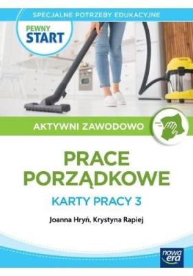 Okładka książki Pewny start Aktywni zawodowo Prace porządkowe KP 3