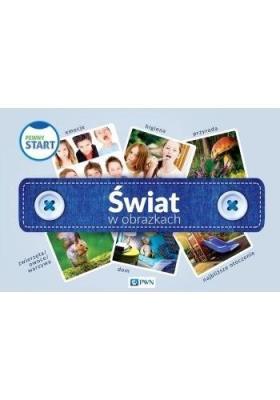 Pewny start. Mój dobry rok. Świat w obrazkach. Autor: Opracowanie zbiorowe. SmakLiter.pl Okładka książki Pewny start. Mój dobry rok. Świat w obrazkach