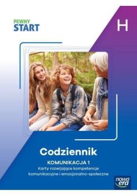 Okładka książki Pewny Start. Poziom H. Codziennik. Komunikacja 1