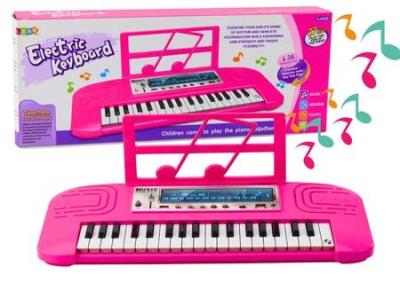 Opakowanie Pianinko elektryczne 36 melodii różowe