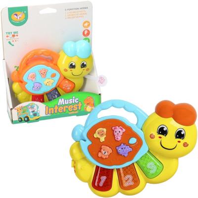 Pianinko muzyczne gąsiennica. Wydawca: Trifox. SmakLiter.pl Opakowanie Pianinko muzyczne gąsiennica