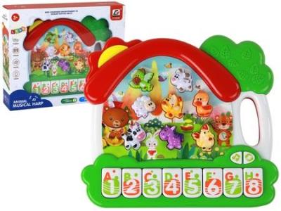 Opakowanie Pianinko zwierzątka do nauki języka angielskiego