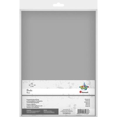 Opakowanie Pianka A4 5szt. szara