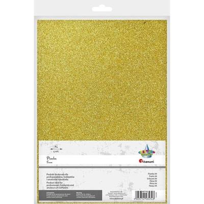 Opakowanie Pianka A4 5szt złota