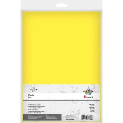 Opakowanie Pianka A4 5szt. żółta