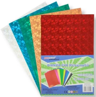 Opakowanie Pianka holographic 20x30cm 5szt