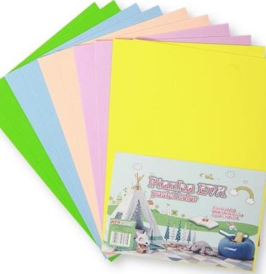 Opakowanie Pianka pastel brokat 20x30 10szt