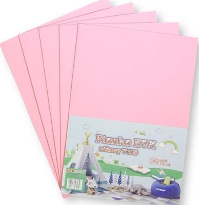 Opakowanie Pianka standard różowa 20x30 5szt