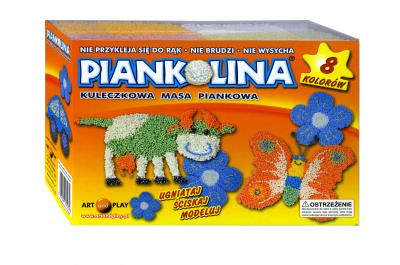 Okładka książki Piankolina 8 kolorów