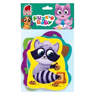 Piankowe puzzle Zwierzęta domowe. Wydawca: Roter Kafer. SmakLiter.pl Opakowanie Piankowe puzzle Zwierzęta domowe