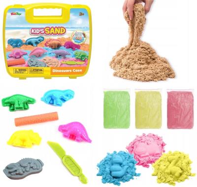 Opakowanie Piasek kinetyczny 300g z foremkami dino