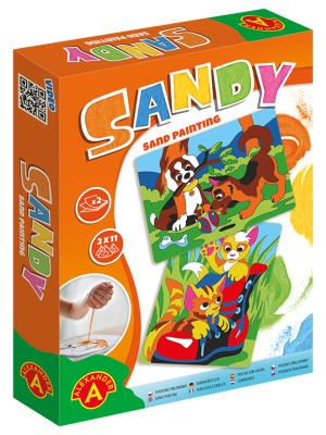 Opakowanie Piaskowe malowanki Sandy kotki, pieski