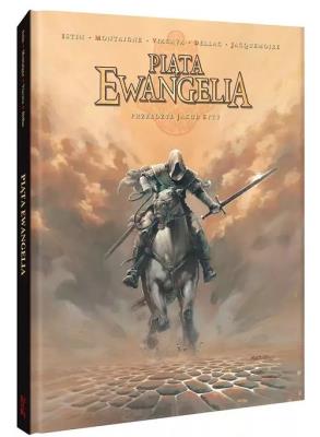 Piąta ewangelia Wydanie zbiorcze. Autor: Benoît Dellac. SmakLiter.pl Okładka książki Piąta ewangelia Wydanie zbiorcze