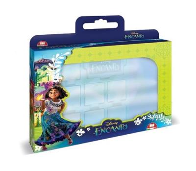 Pieczątki Encanto w walizce. Wydawca: Multiprint. SmakLiter.pl Opakowanie Pieczątki Encanto w walizce