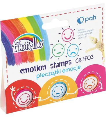 Opakowanie Pieczątki Fiorello emocje 3 sztuki GR-FF03