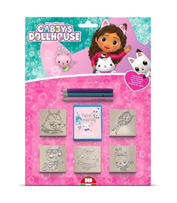 Pieczątki Koci domek Gabi blister 5 sztuk. Wydawca: Multiprint. SmakLiter.pl Opakowanie Pieczątki Koci domek Gabi blister 5 sztuk