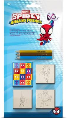 Pieczątki Spidey. Wydawca: Multiprint. SmakLiter.pl Opakowanie Pieczątki Spidey