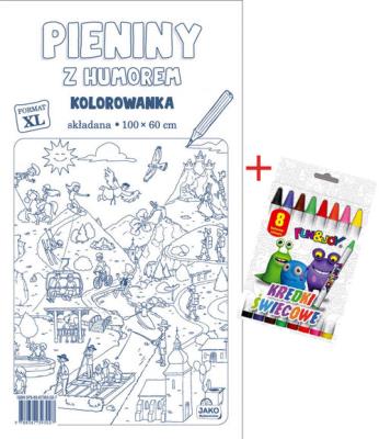 Opakowanie Pieniny z humorem Kolorowanka XL + kredki