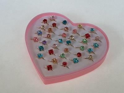 Opakowanie Pierścionki 36szt