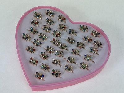 Opakowanie Pierścionki regulowane 36szt